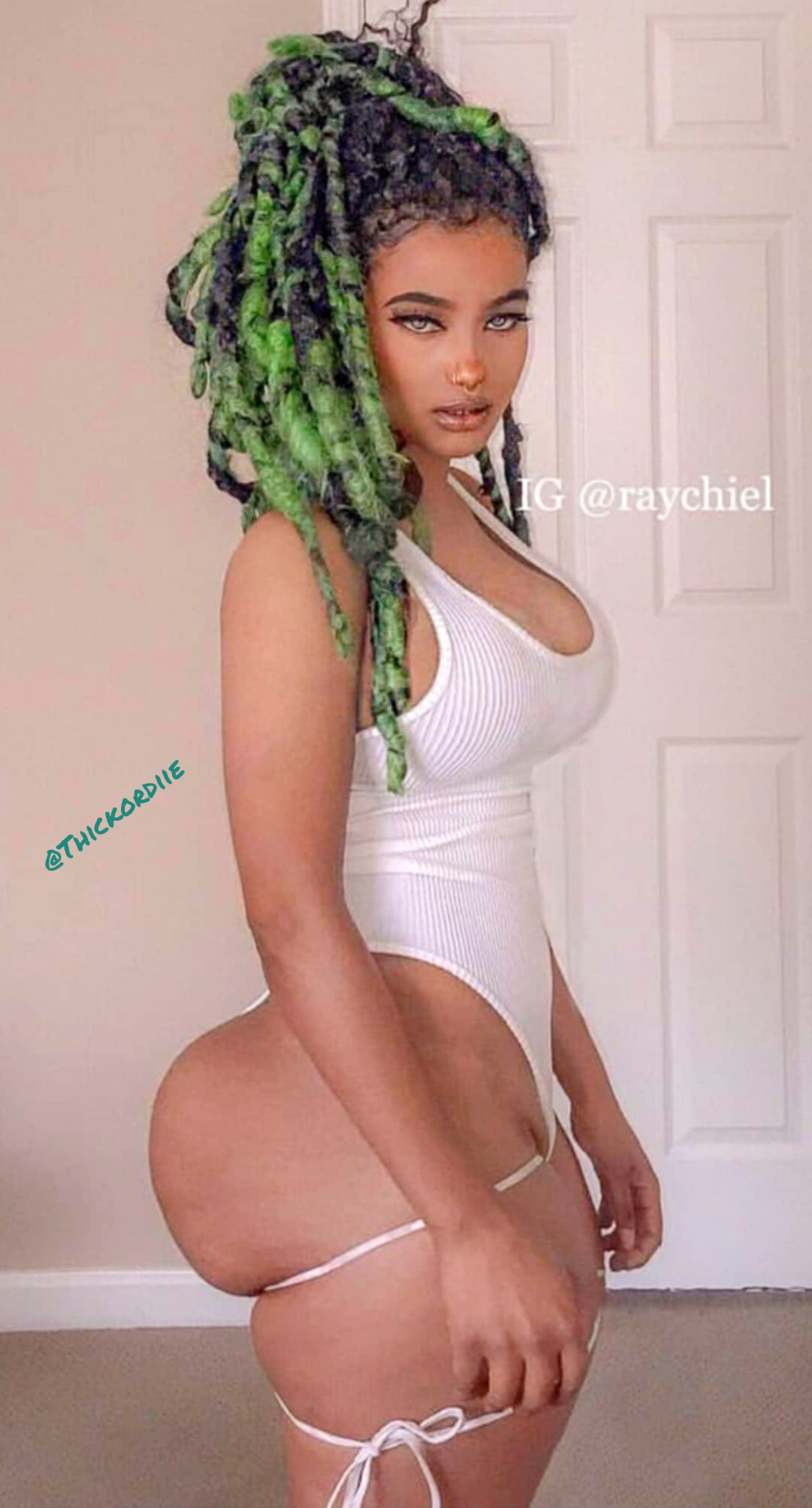 thickordie:  @raychiel We Are Not The Same I Am A #Martian.The only Girl I Ever Seen..Who Made A Bikini Out if A Wife Beater…Damn… Freeze…🌬….💎…#Martian…..#orbit 🛸💯………..#✔ #⚰ #been .😉 #following #her #since #tumblr