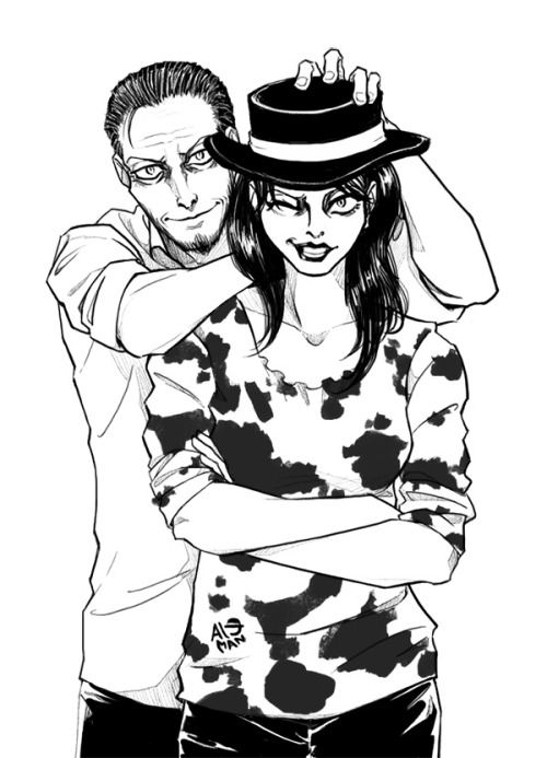 alemanriq:@catherinebuntaichou commissioned me this ackersiblings portrait for Hill (commander&ndash
