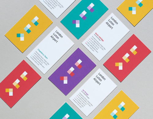 This is a rad re-branding effort of the year! London Luton Airport (LLA) introduced a new identity d