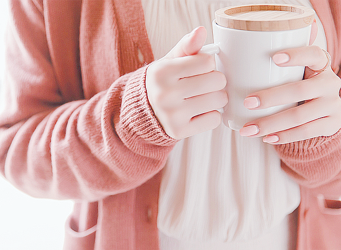 rainingteadrops:  Pink Button Cardigan 