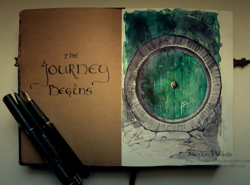 pixalry:Beautiful Custom Artwork from the Hobbit - Created by Kinko-WhiteYou can see more of this ar