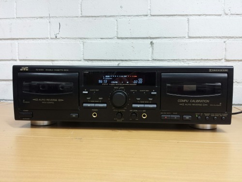 Jvc TD-W318 Stereo Double Cassette Deck, 1995