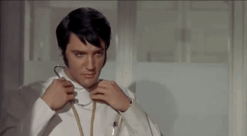 onebeatahead:  gameraboy:  Elvis Presley in Change of Habit (1969)   Oh dear, I didn’t