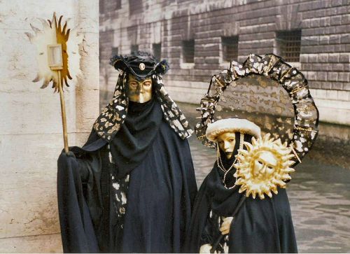 Venice Carnivale costumes and masks