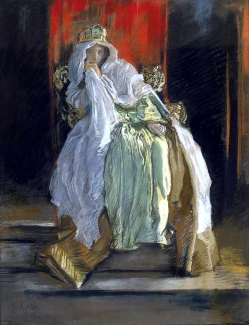 Edwin Austin - The Queen in Hamlet - 1895