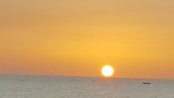 Sunset from the Gulf Coast of Florida