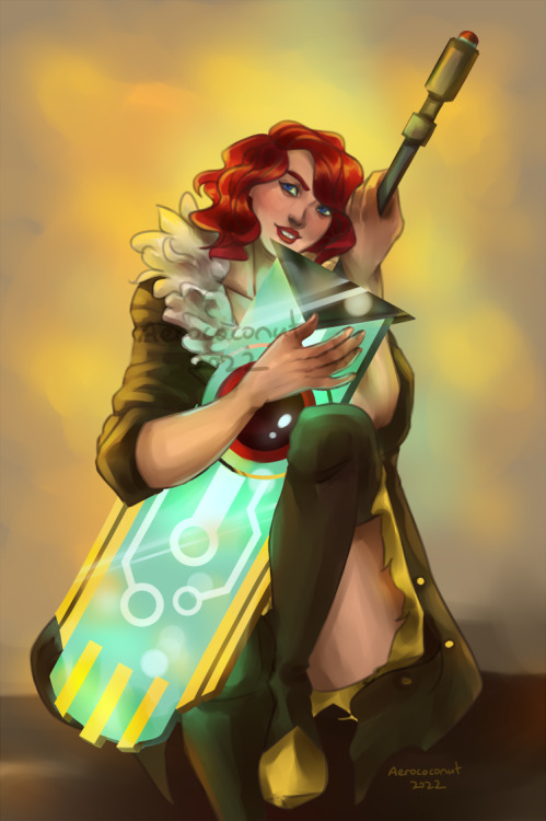 Little thing of Red from Transistor. Great game!