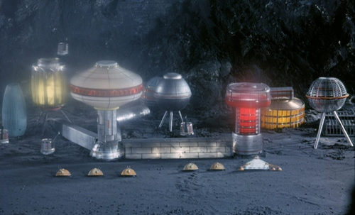 70sscifiart: Miniature environments for Gerry Anderson’s various TV shows, via this