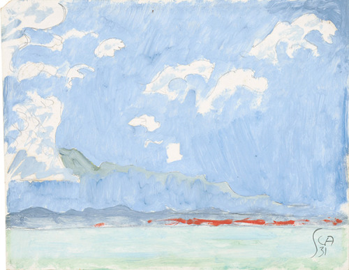 artist-amiet: Thunersee, 1931, Cuno Amiet