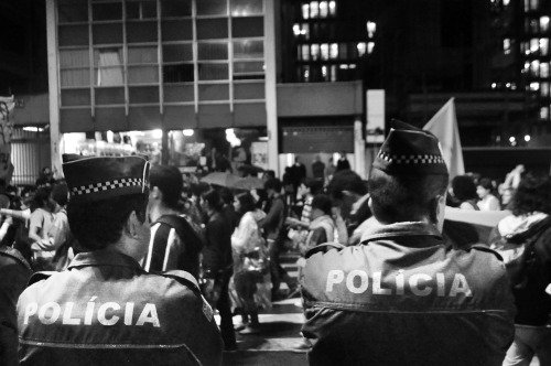 Primeiro grande ato contra a redução da maioridade penal. 