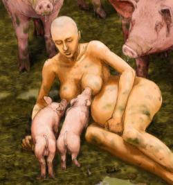 caucasianplantation:  Caucasian swine fulfils