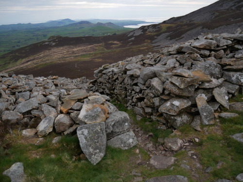 Tre’r Ceiri Iron Age Hill fort, Llyn Peninsula, North Wales, 29.4.17. This has to be one of the most