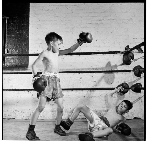 Stanley Kubrick -  Police Athletic League Boxing, 1946. Nudes & Noises  