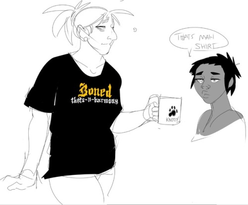 bastard-hive:  Lyren exercises her 2nd Amendment rights and considers foraying into politics. Also groggy morning Lyren.  Second pic is based on this http://cuteshooters.tumblr.com/post/169127546719