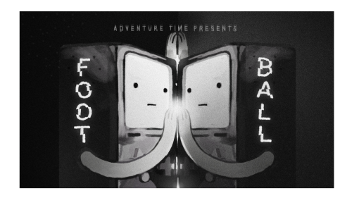 Football - title carddesigned by Lyle Partridgepainted by Joy Angpremieres Friday, November 6th at 8/7c on Cartoon Network