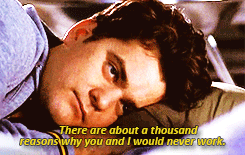 dawsonscreekcast:“You and I were one of the few things, perhaps the only thing…that ever made 