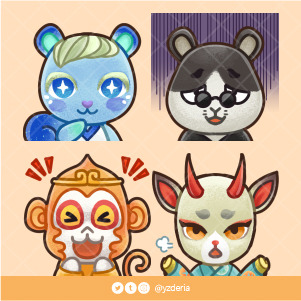 To celebrate the 2.0 update in Animal Crossing New Horizons, I&rsquo;ve made an emote set of the