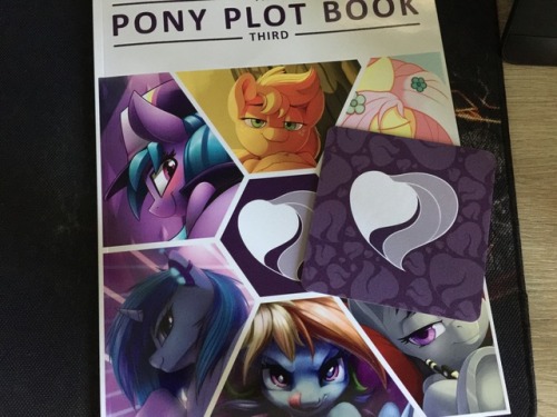 Look what I found in my mail today. What would have happened if the Customs here in Germany had opened the package before? Dunno, it safely arrived! =D@theponyplotbook @ratofponi