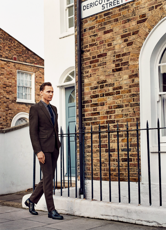 marvelheroes:Tom Hiddleston photographed by Nathaniel Goldberg for GQ