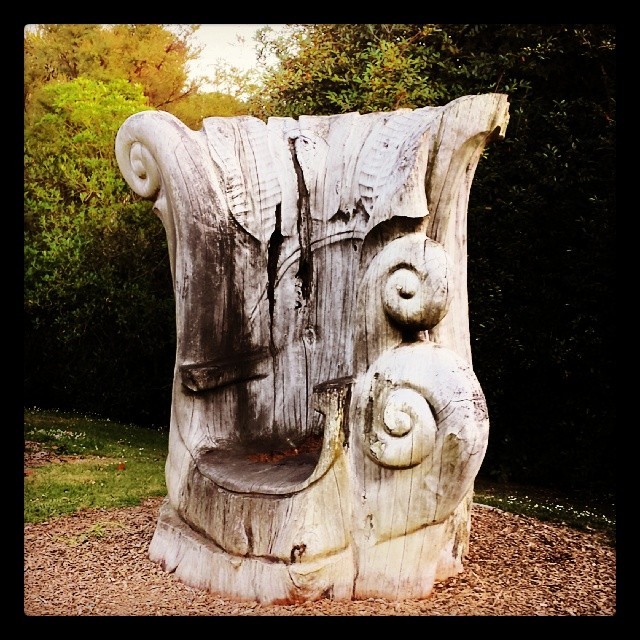 Wooden Throne - Kell Park
#albany #auckland #northshore #newzealand #nz (at Kell Park)