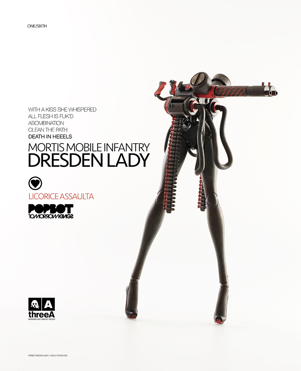 worldof3a:  Tomorrow Kings | Mortis Mobile Infantry Dresden Lady Wave 1 available