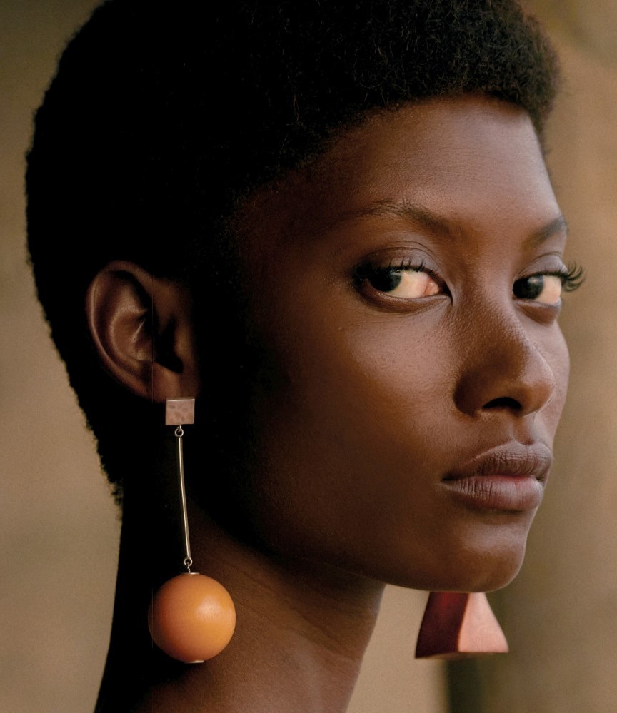 midnight-charm: Mame Camara photographed by  Julia Noni for Nataal Magazine  Spring/Summer