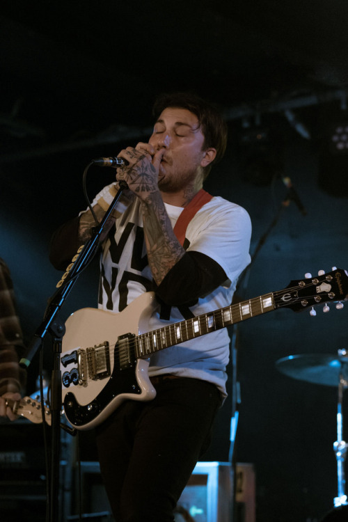 callmeblake: Frank Iero and The Patience at The Garage, Aberdeen, Scotland, United Kingdom - Octob