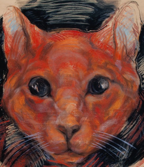 Nicola Hicks (British, b. 1960, London, England) - Red Cat, 2014, Mixed Media