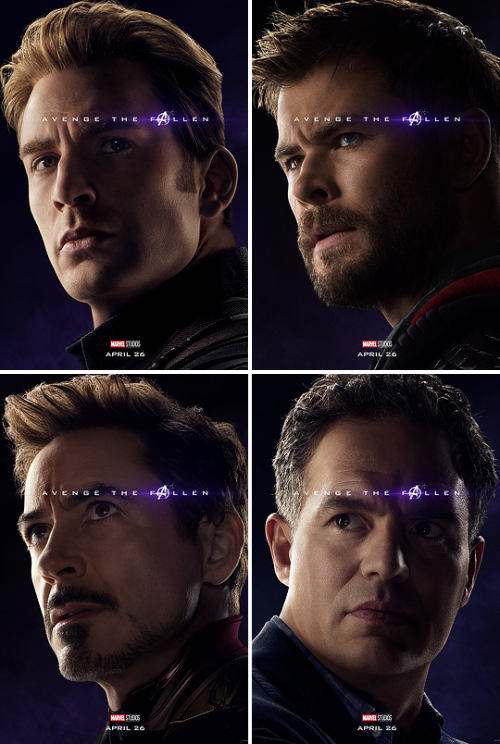 not-so-secret-nerd:marvelheroes:Avengers: Endgame Character PostersWANNA TELL ME WHY THE FUCK MY TRI
