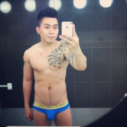 asiandew:  Wilson Ho naked 