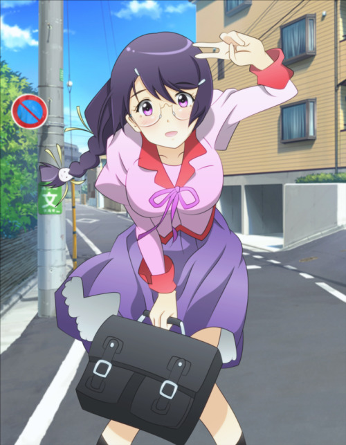 rule34andstuff:  Fictional Characters that I would “wreck”(provided they were non-fictional): Tsubasa Hanekawa(Bakemonogatari).  