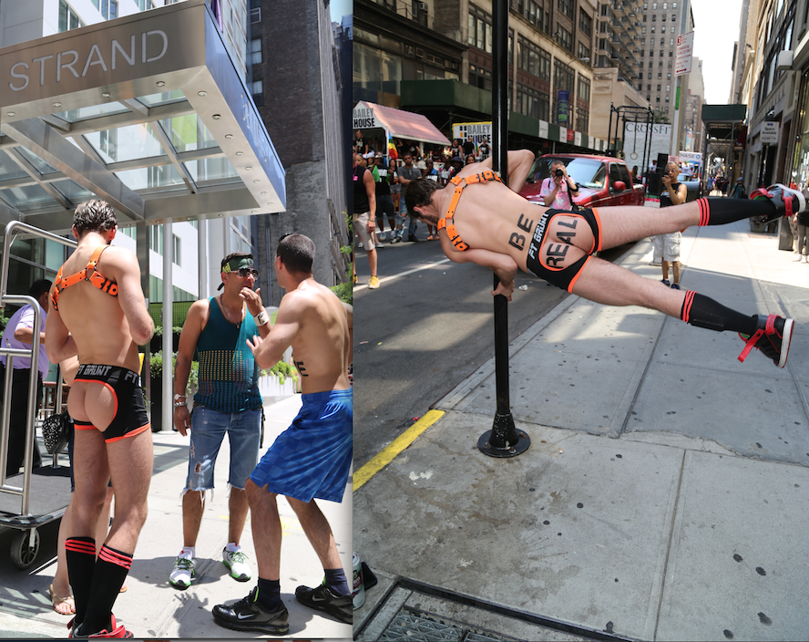 boycultureblog:  Duncan Black’s amazing butt on parade during NYC’s Gay Pride