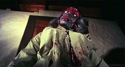 classichorrorblog:  The Evil Dead (1981)Directed by Sam RaimiFive friends travel