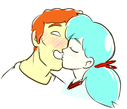 heidoodles:  smoochin’ demons, amirite