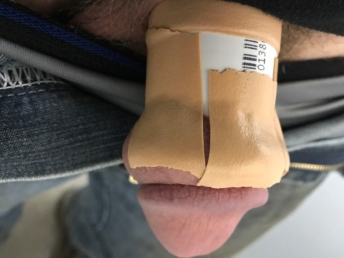 uncutmyforeskin: 8-23-2017 I made a new one today. Little bit smaller.  I still was able to get the 