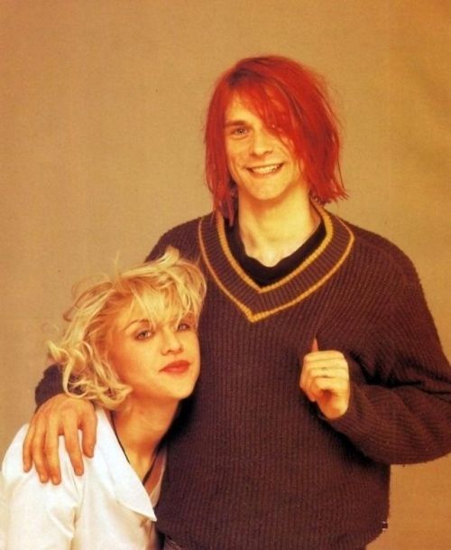 vintageeveryday:Kurt Cobain and Courtney Love photographed by Michael Levine in 1992.