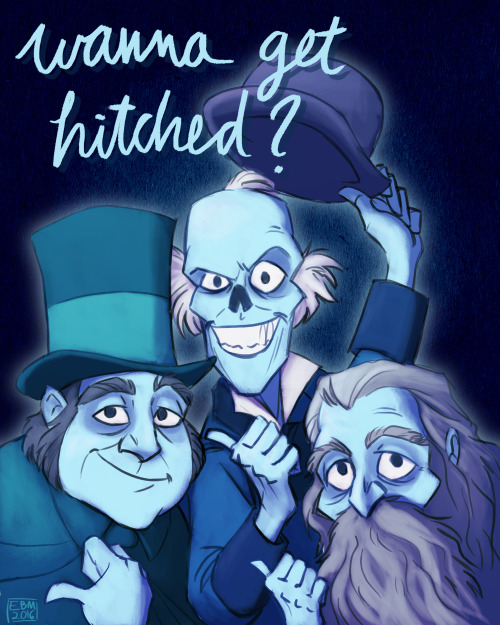 whatwouldwaltdo:Haunted Mansion valentines, part 2