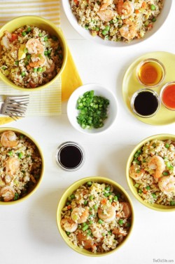 do-not-touch-my-food:  Shrimp Fried Rice