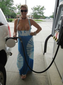 lostadare:  The ever popular pumping gas dare…