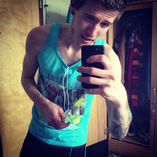 a-little-insane:  I have to bend down to take selfies in my friends mirror. #tallguyprobs