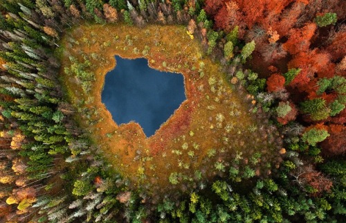 With a degree in architecture and a passion for aerial photography, Kacper Kowalski takes to the skies to capture previously unseen landscapes in extraordinary ways. His photos of Poland from high above have earned him numerous awards including Nikon&rsqu