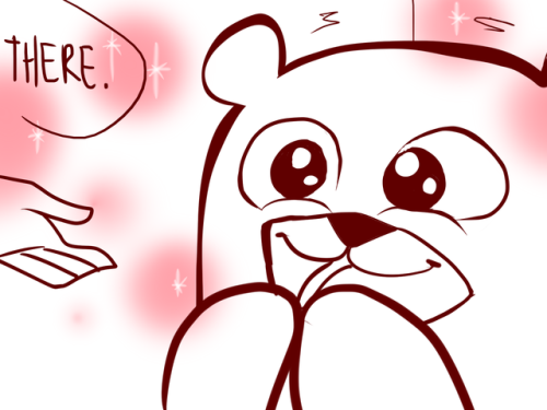 damo-draws:  “Bears LOVE honey! Right?….”(He’s a proud mother alright? father? I dunno)(THANK YOU ANON, I APPRECIATE YOUR COMMENT AND ASK <3)