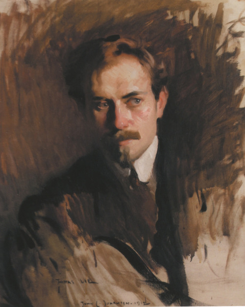 John Christian Johansen , Portrait of Jonas Lie.