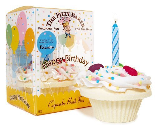 pink-soap:  Fizzy Baker Birthday Bath Cupcake!