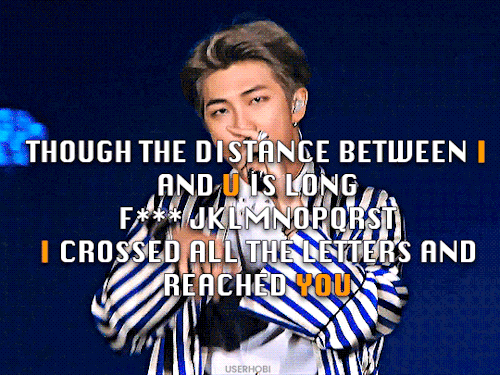 12 DAYS OF NAMJOON Prompt: Favorite Lyrics/Verses/Songs (cr. Namuspromised)