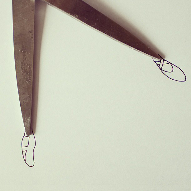 tastefullyoffensive:  Everyday Objects Blended With Simple Sketches (Part 2) by Javier
