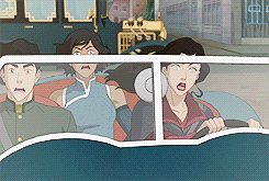 lokgifsandmusings:  crossroads-of-destiny: Proof that Asami Sato can ride/drive/fly literally anything.Based on (x)  Obligatory “including The Avatar.” 