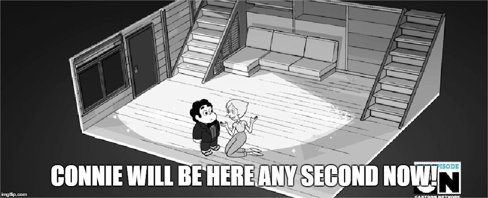 Steven even dreams of being with Connie.
