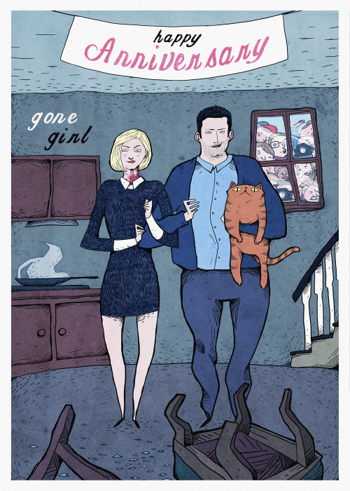 fuckyeahmovieposters: Gone Girl by Bárány Dániel