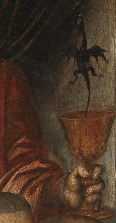 Hugo van der Goes (attributed to) - Memorial triptych (c 1527). Detail.